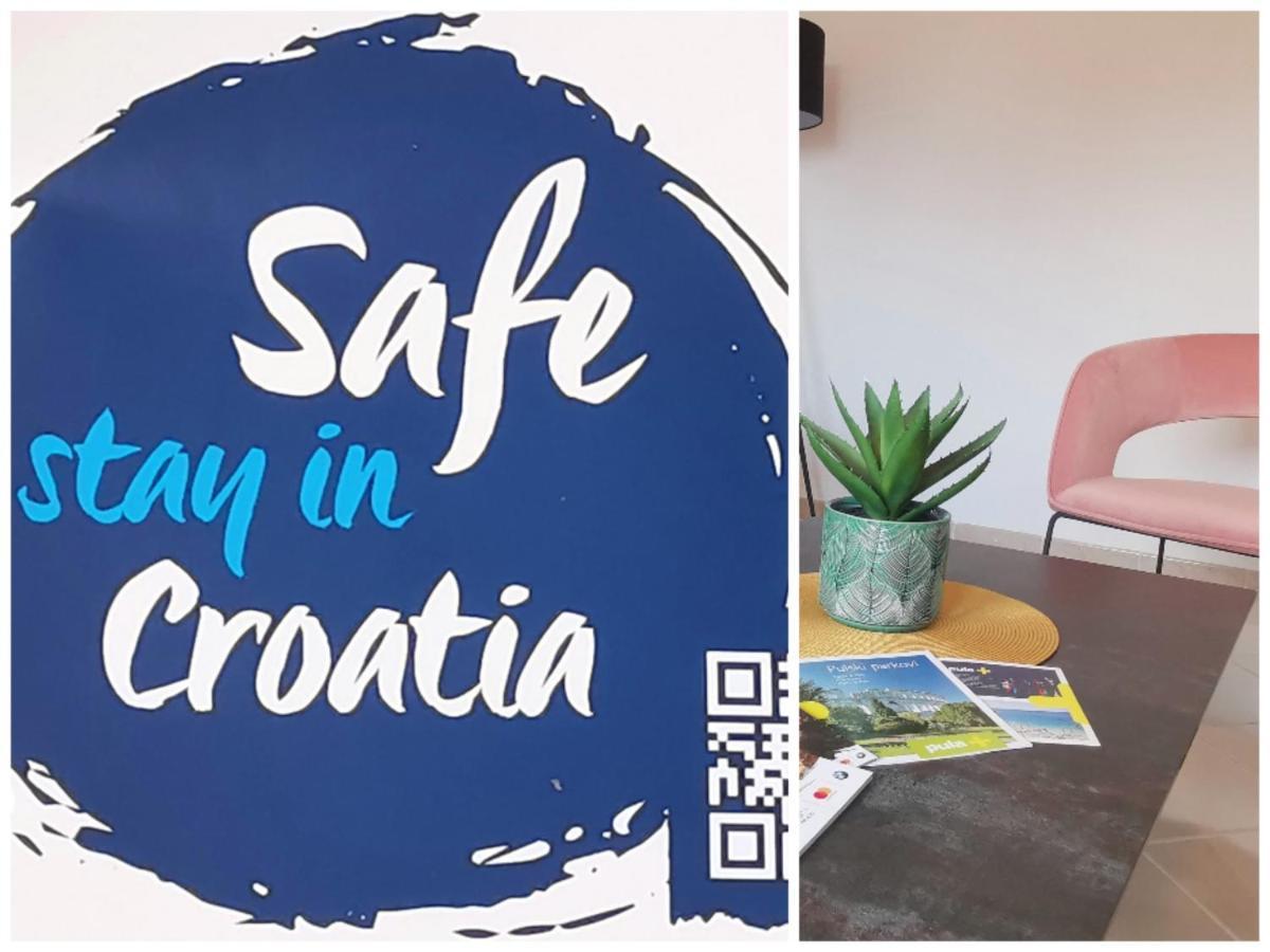 Apartment Pineta With Terrace & Park Wood View Пула Екстериор снимка